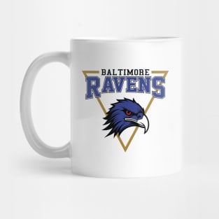 Retro Ravens Mug